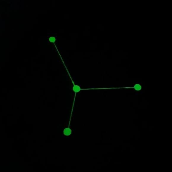 CANCER The Crab Glow In The Dark CARD Stargo Game Replacement Piece - Picture 1 of 4